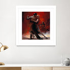 Tango Argentino II by Willem Haenraets on GIANT ART - black music - dance
