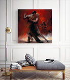 Tango Argentino II by Willem Haenraets on GIANT ART - black music - dance