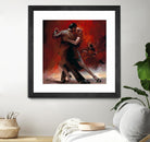 Tango Argentino II by Willem Haenraets on GIANT ART - black music - dance