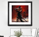 Tango Argentino II by Willem Haenraets on GIANT ART - black music - dance