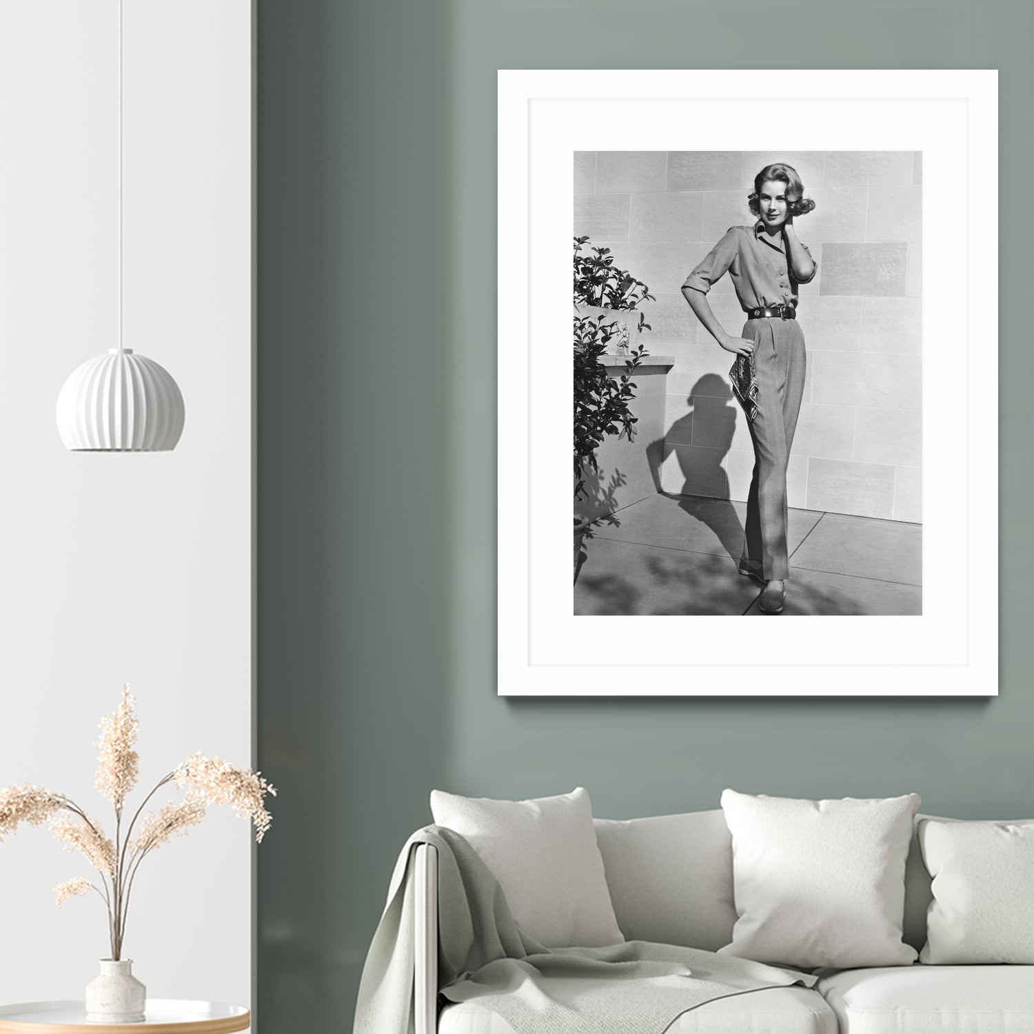 Grace Kelly (b/w photo) by BridgemanArt on GIANT ART - black and white actress