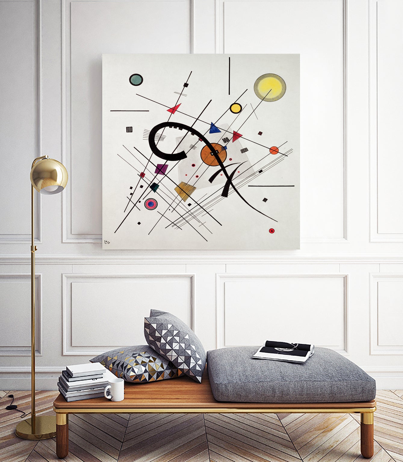 Grey Square, 1923 by Wassily Kandinsky on GIANT ART