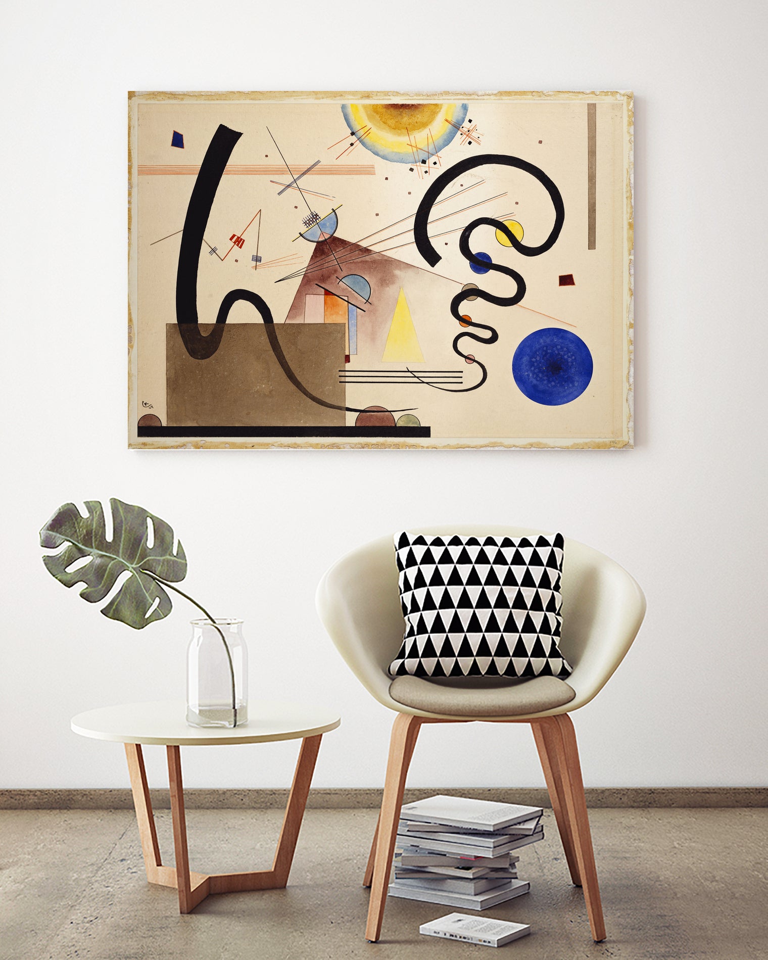 Two Motions by Wassily Kandinski on GIANT ART