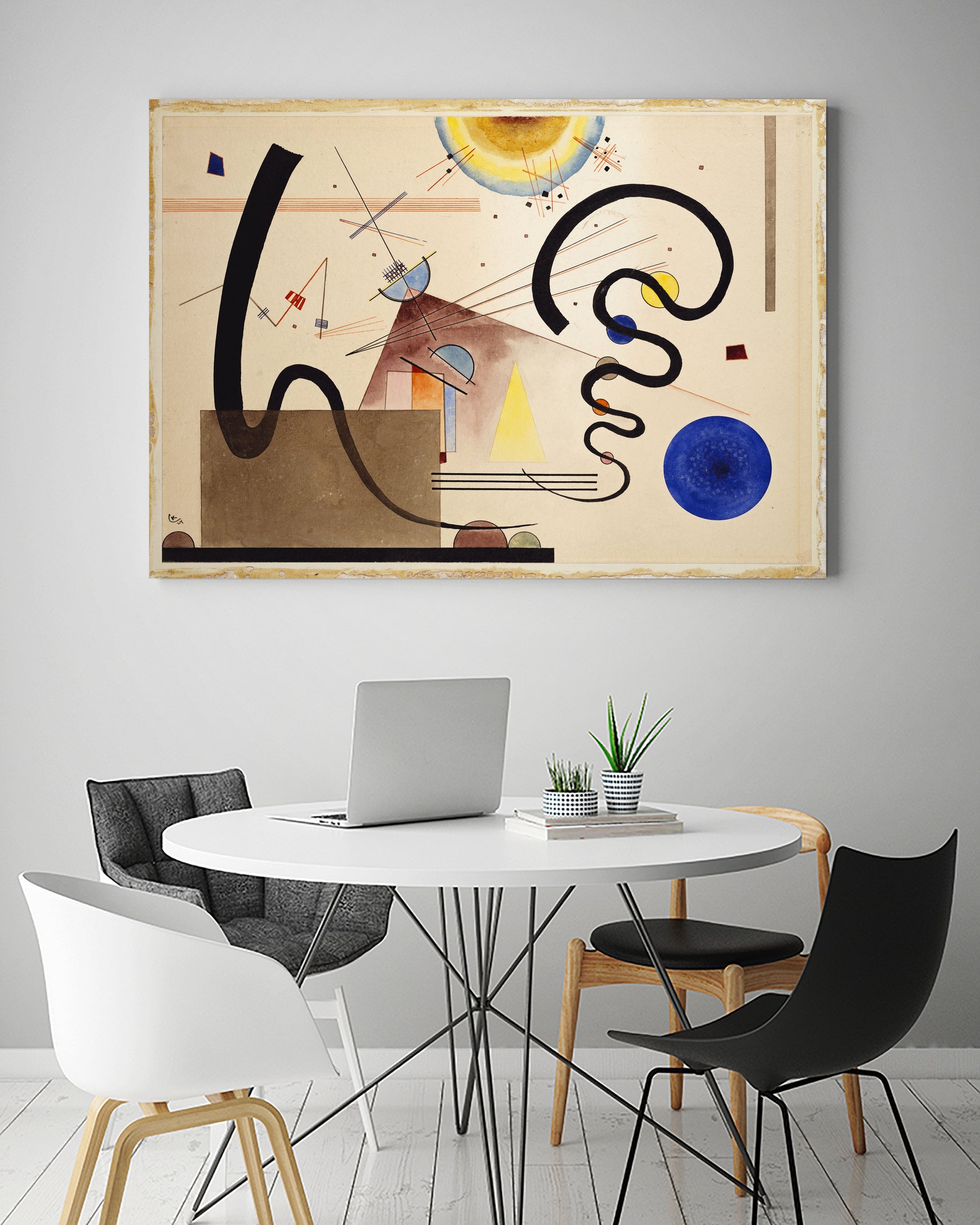 Two Motions by Wassily Kandinski on GIANT ART