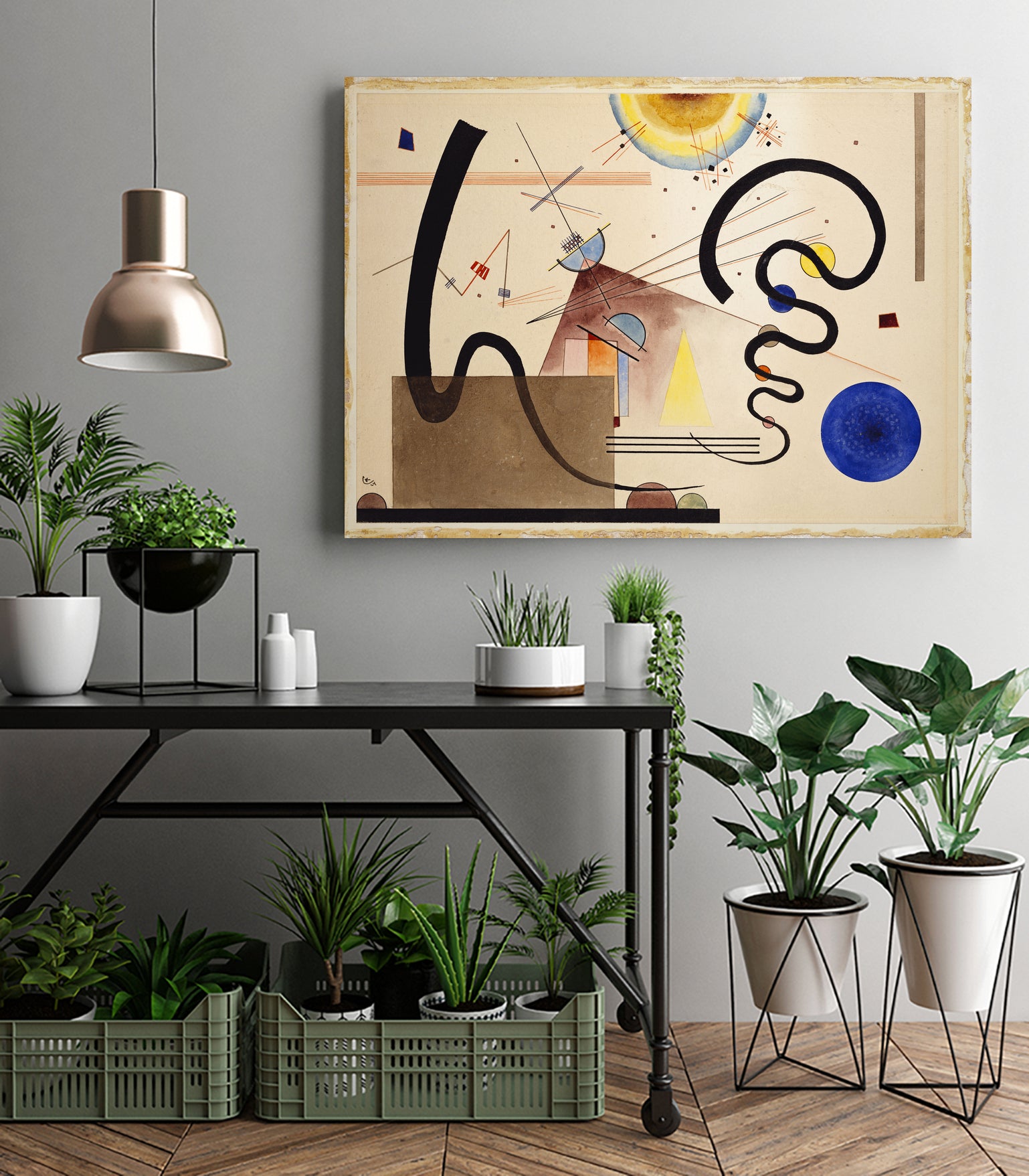 Two Motions by Wassily Kandinski on GIANT ART