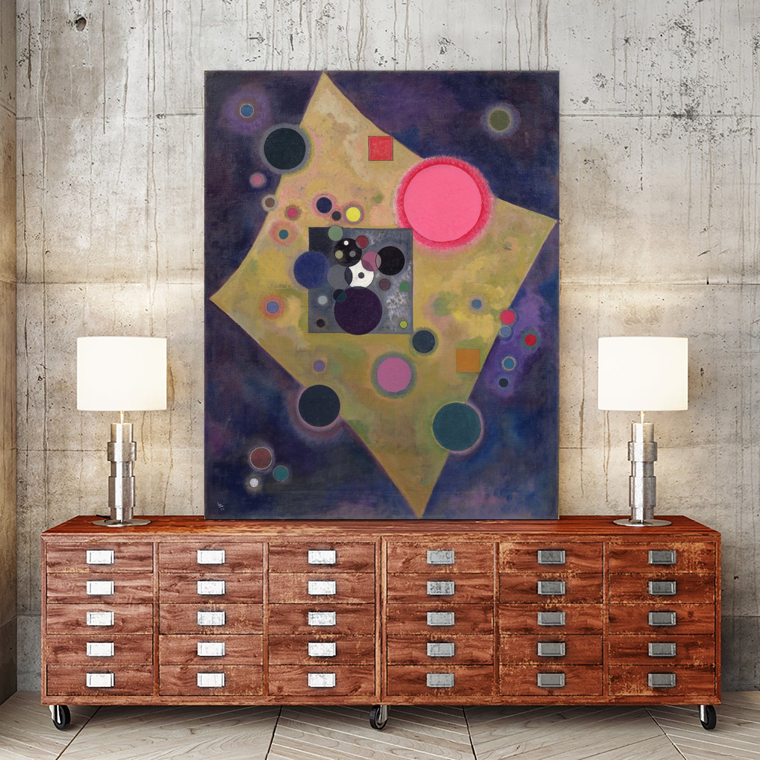 Accent en Rose, 1926 by Wassily Kandinsky on GIANT ART