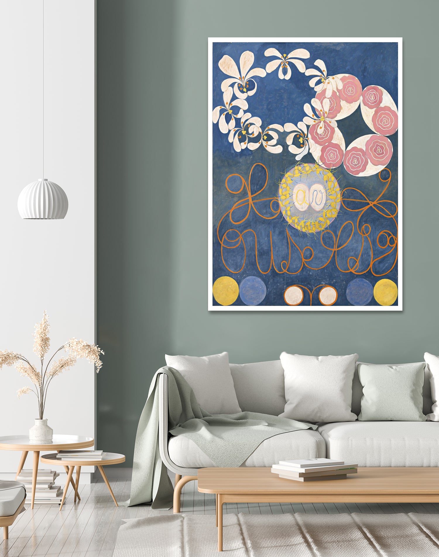 The Ten Largest, Childhood, No.1, Group IV, 1907 by Hilma af Klint on GIANT ART - pink museums