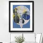 The Large Figure Paintings, No. 5, Group III, The Key to All Works to Date, The WU/Rose Series, 1907 by Hilma af Klint on GIANT ART - blue museums