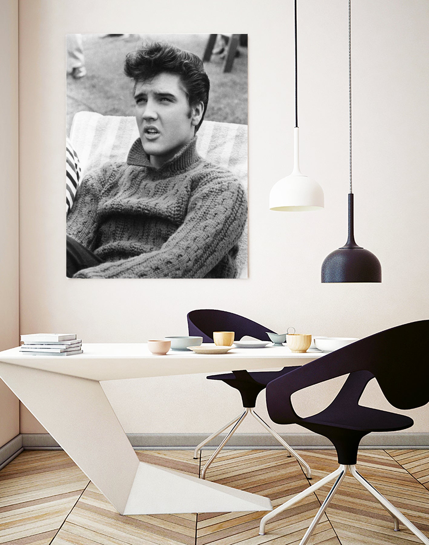 Jailhouse Rock by Richard Thorpe, 1957 by Bridgeman Images  on GIANT ART - black and white photography