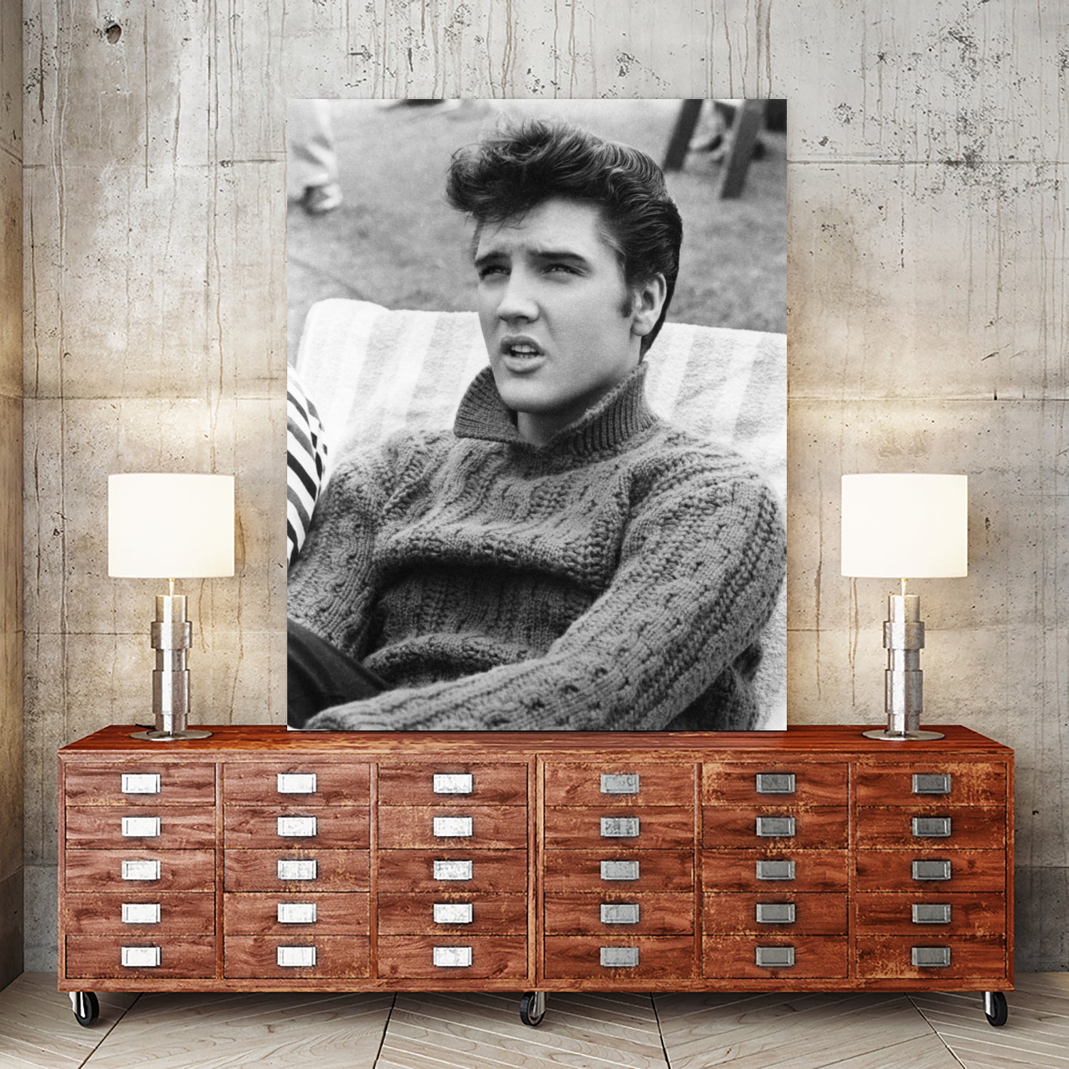 Jailhouse Rock by Richard Thorpe, 1957 by Bridgeman Images  on GIANT ART - black and white photography