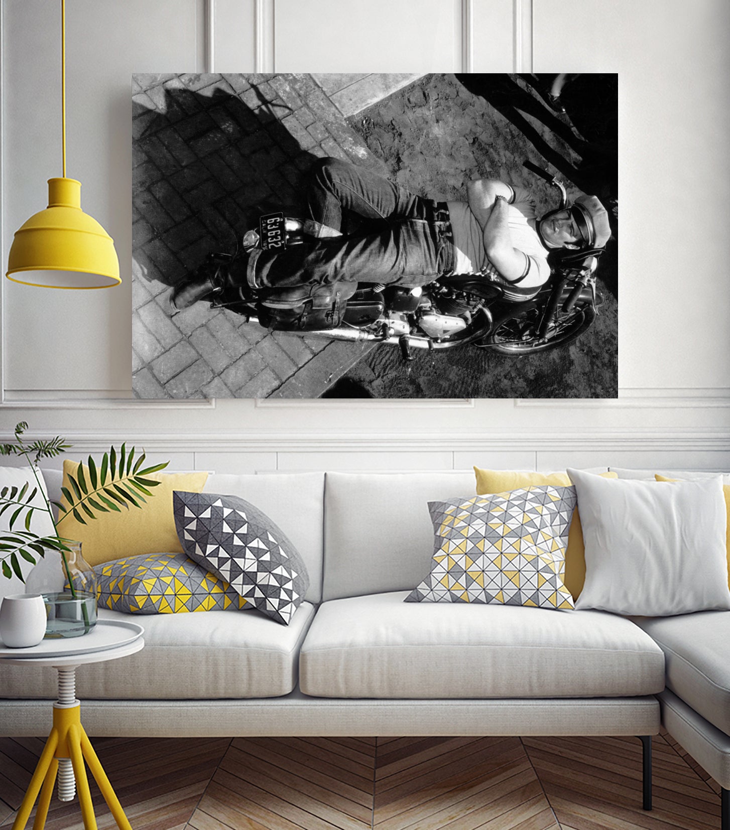 The Wild One directed by Laszlo Benedek, 1953 by Bridgeman Images on GIANT ART - black and white photography