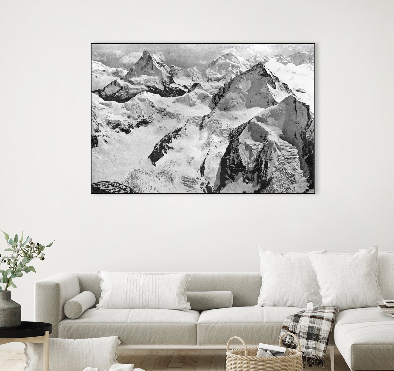 Mount Cervin, c.1900  by Bridgeman Images  on GIANT ART - black and white photogrpahy