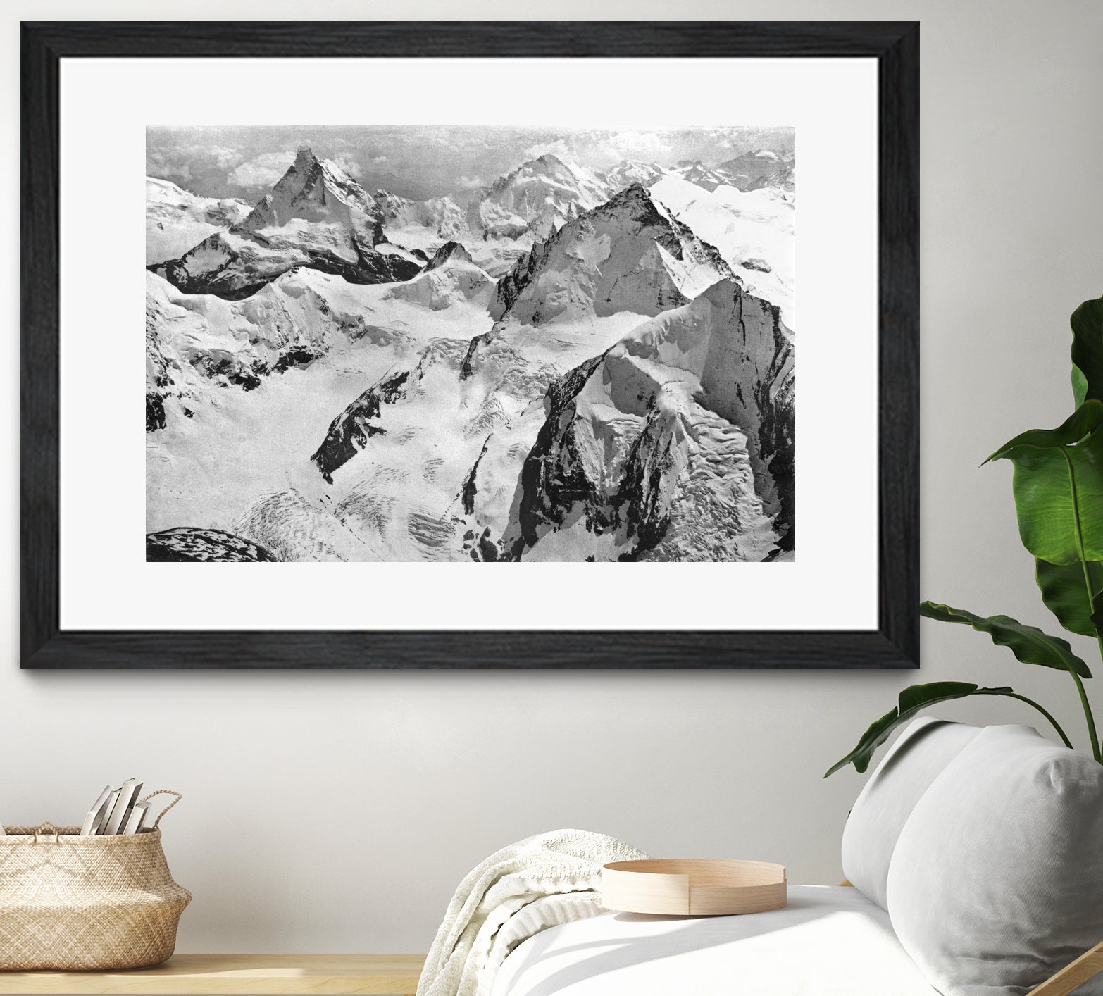 Mount Cervin, c.1900  by Bridgeman Images  on GIANT ART - black and white photogrpahy