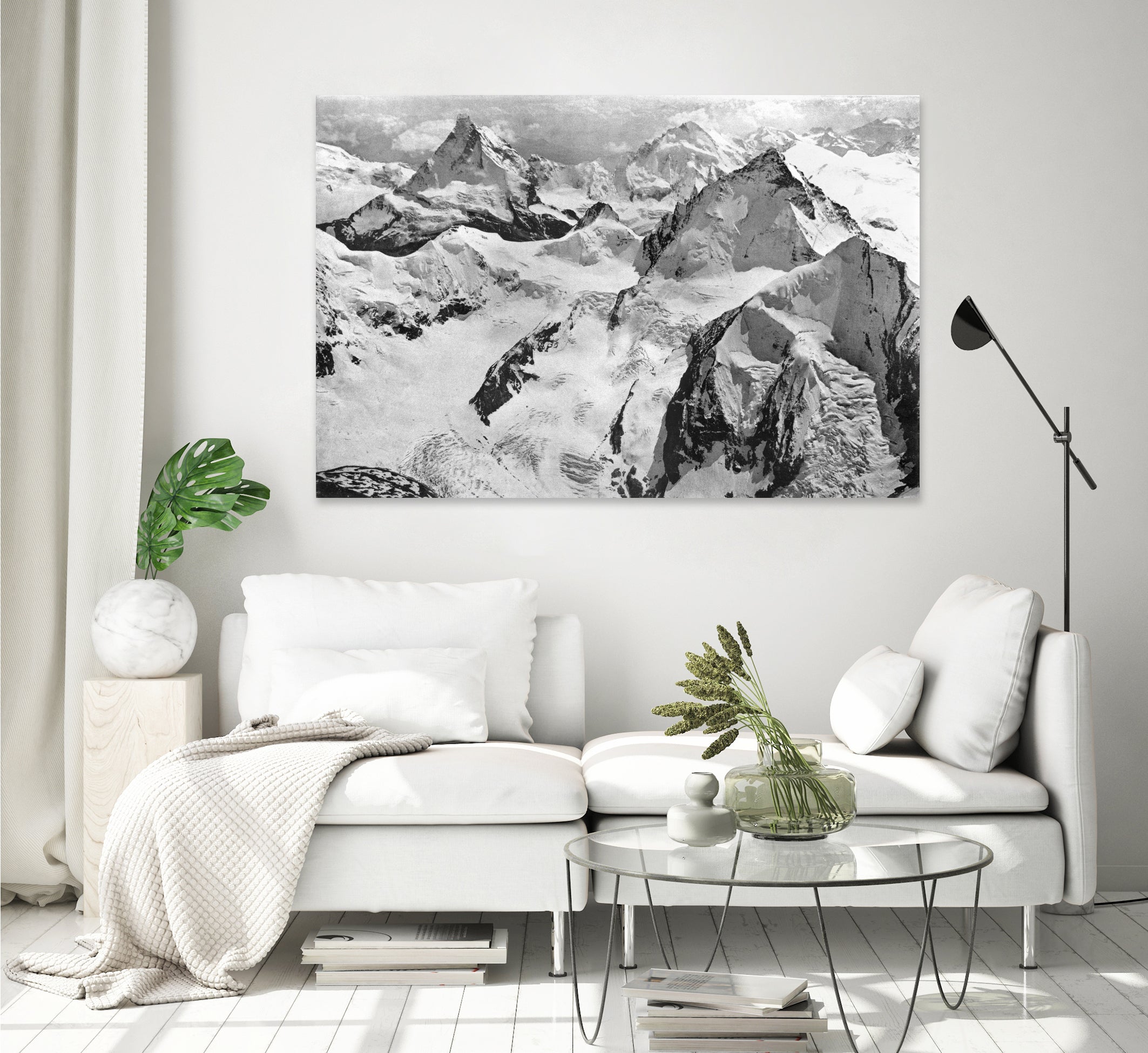 Mount Cervin, c.1900  by Bridgeman Images  on GIANT ART - black and white photogrpahy