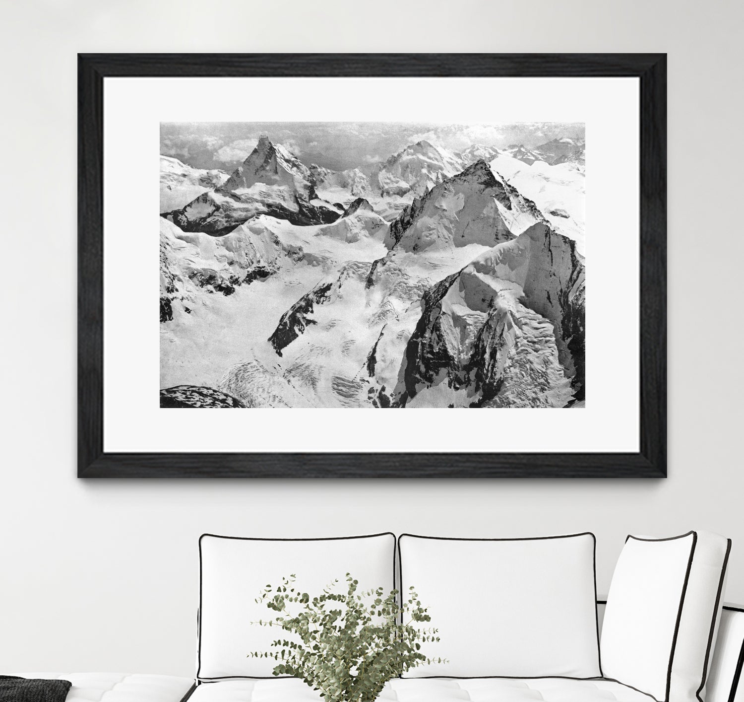 Mount Cervin, c.1900  by Bridgeman Images  on GIANT ART - black and white photogrpahy