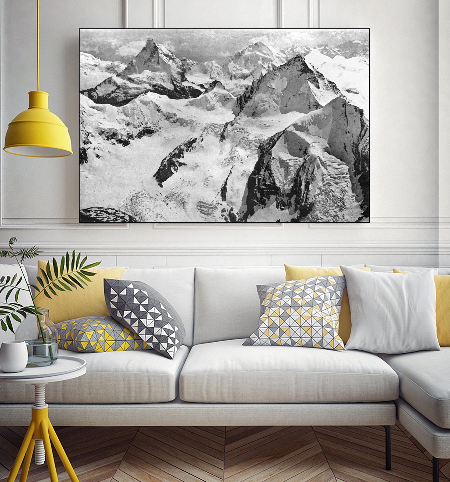 Mount Cervin, c.1900  by Bridgeman Images  on GIANT ART - black and white photogrpahy