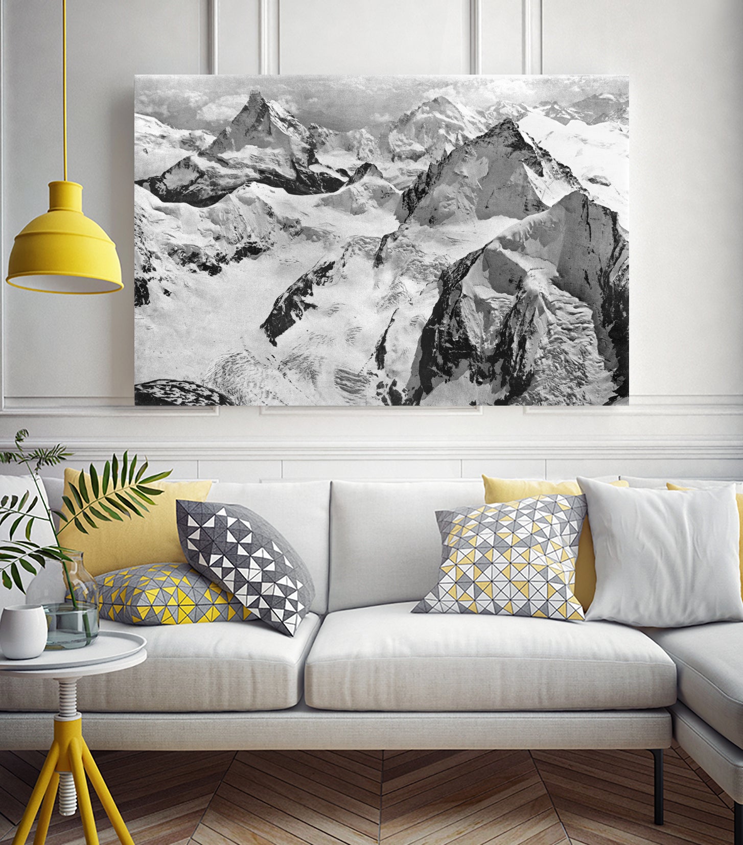 Mount Cervin, c.1900  by Bridgeman Images  on GIANT ART - black and white photogrpahy