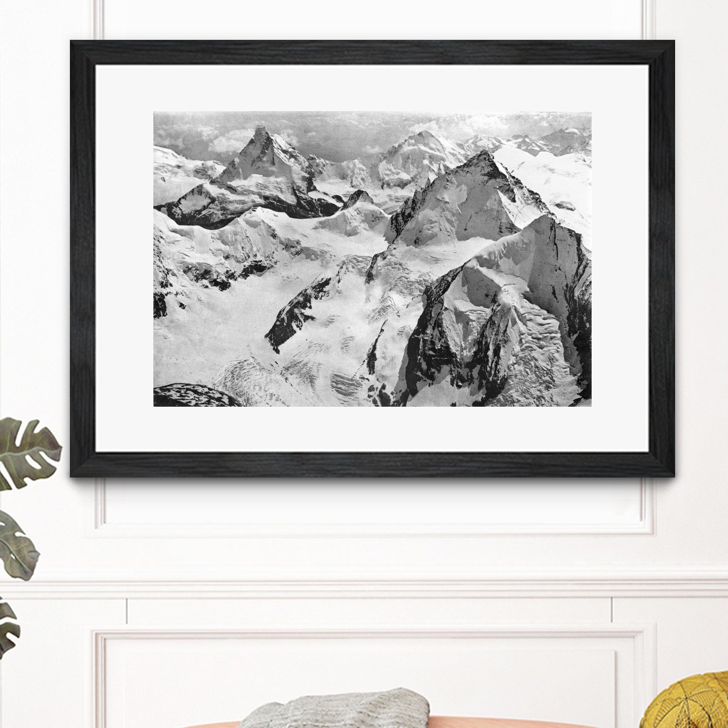 Mount Cervin, c.1900  by Bridgeman Images  on GIANT ART - black and white photogrpahy