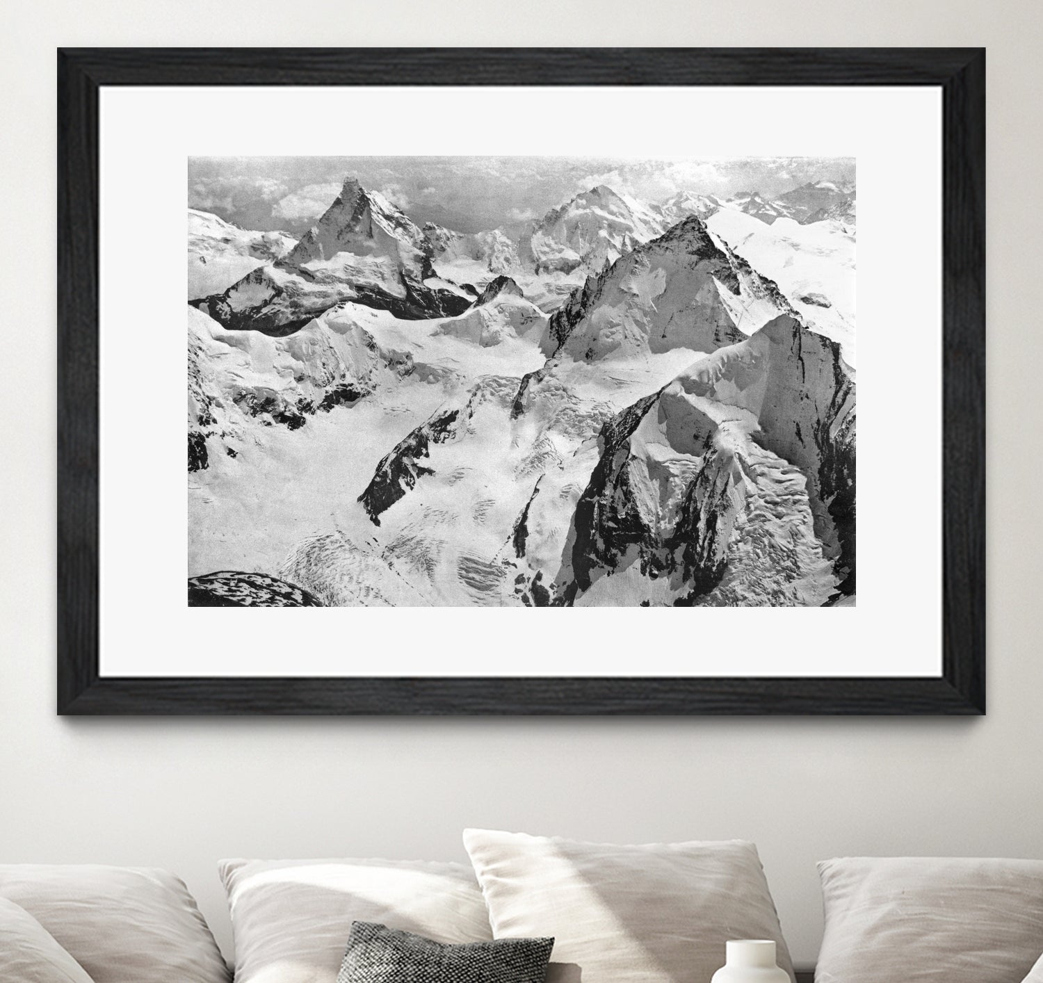 Mount Cervin, c.1900  by Bridgeman Images  on GIANT ART - black and white photogrpahy
