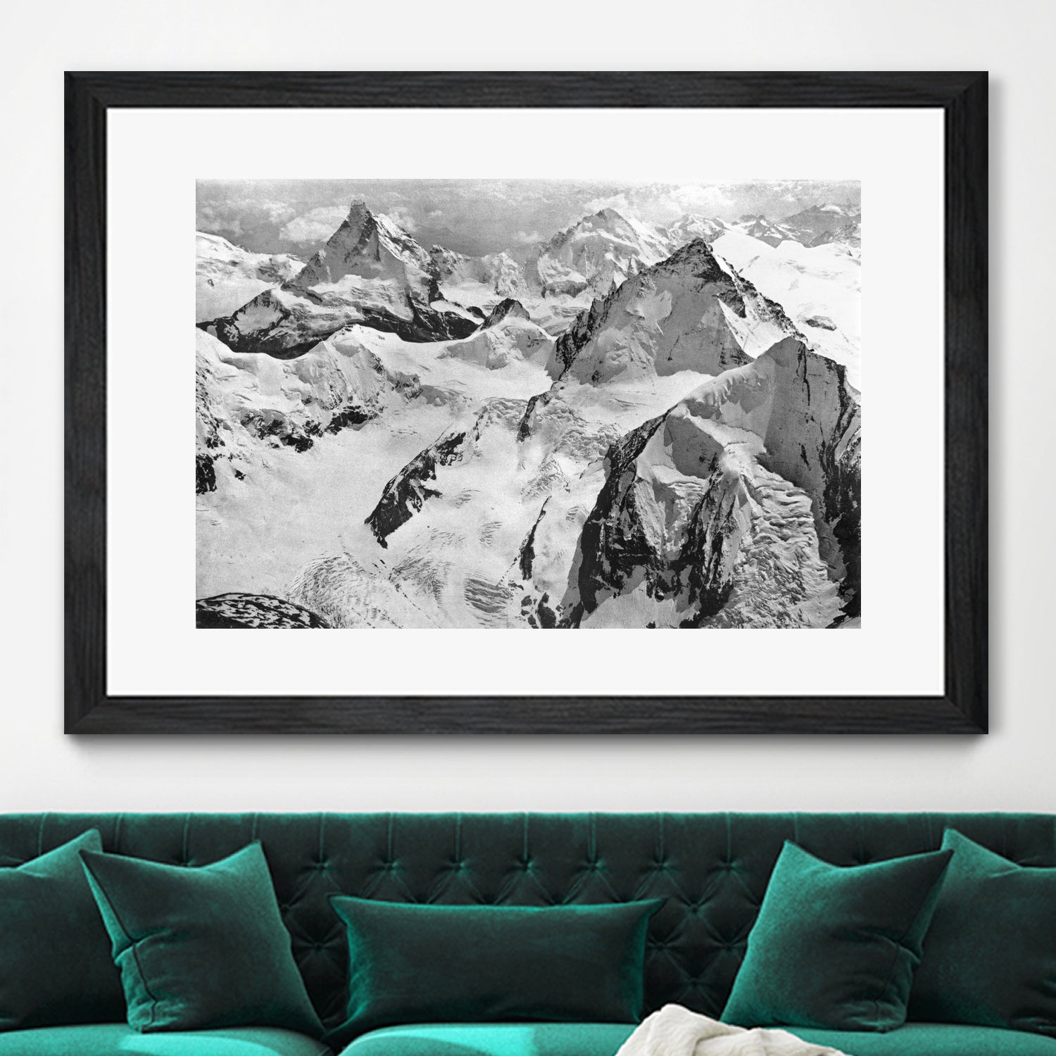 Mount Cervin, c.1900  by Bridgeman Images  on GIANT ART - black and white photogrpahy