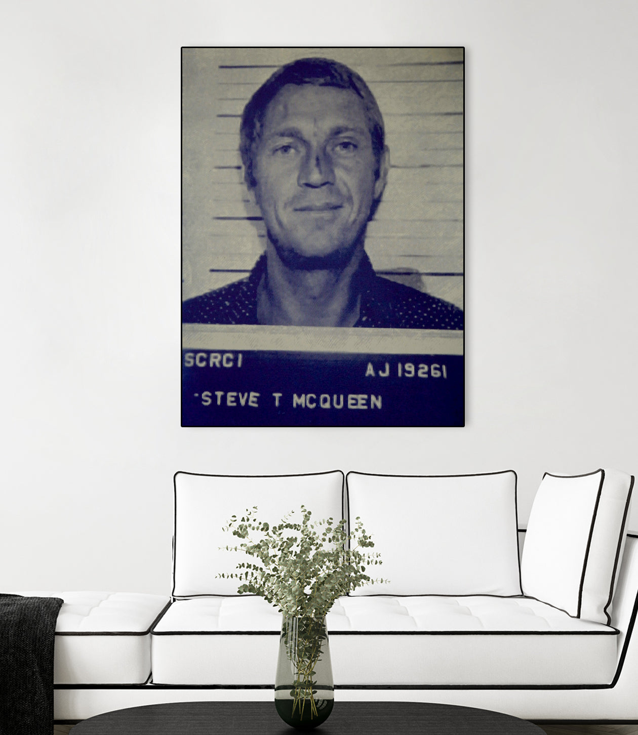 Steve McQueen I, 2017 by Bridgeman Iamges  on GIANT ART - black