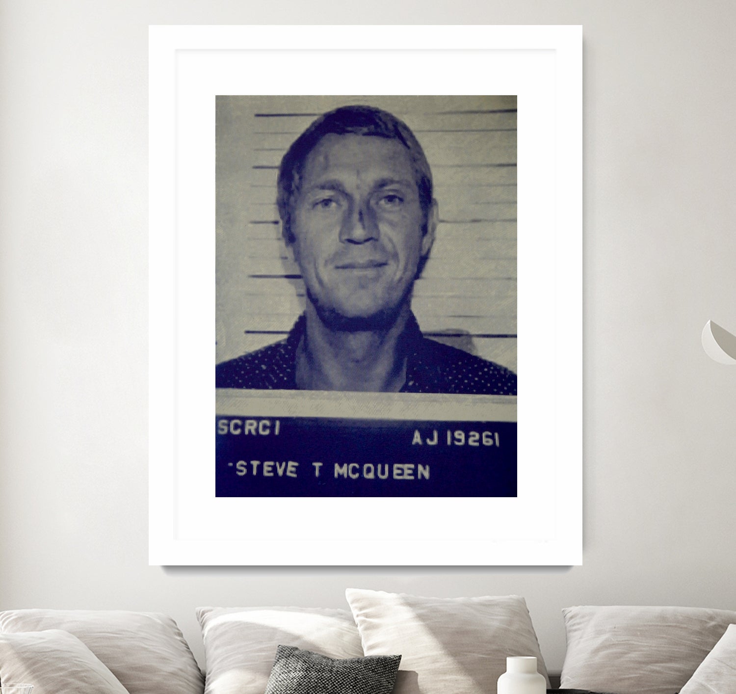 Steve McQueen I, 2017 by Bridgeman Iamges  on GIANT ART - black