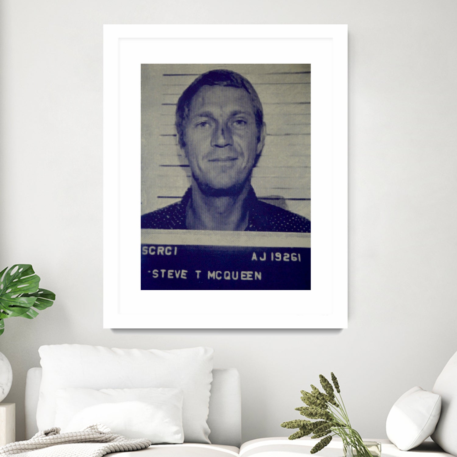 Steve McQueen I, 2017 by Bridgeman Iamges  on GIANT ART - black