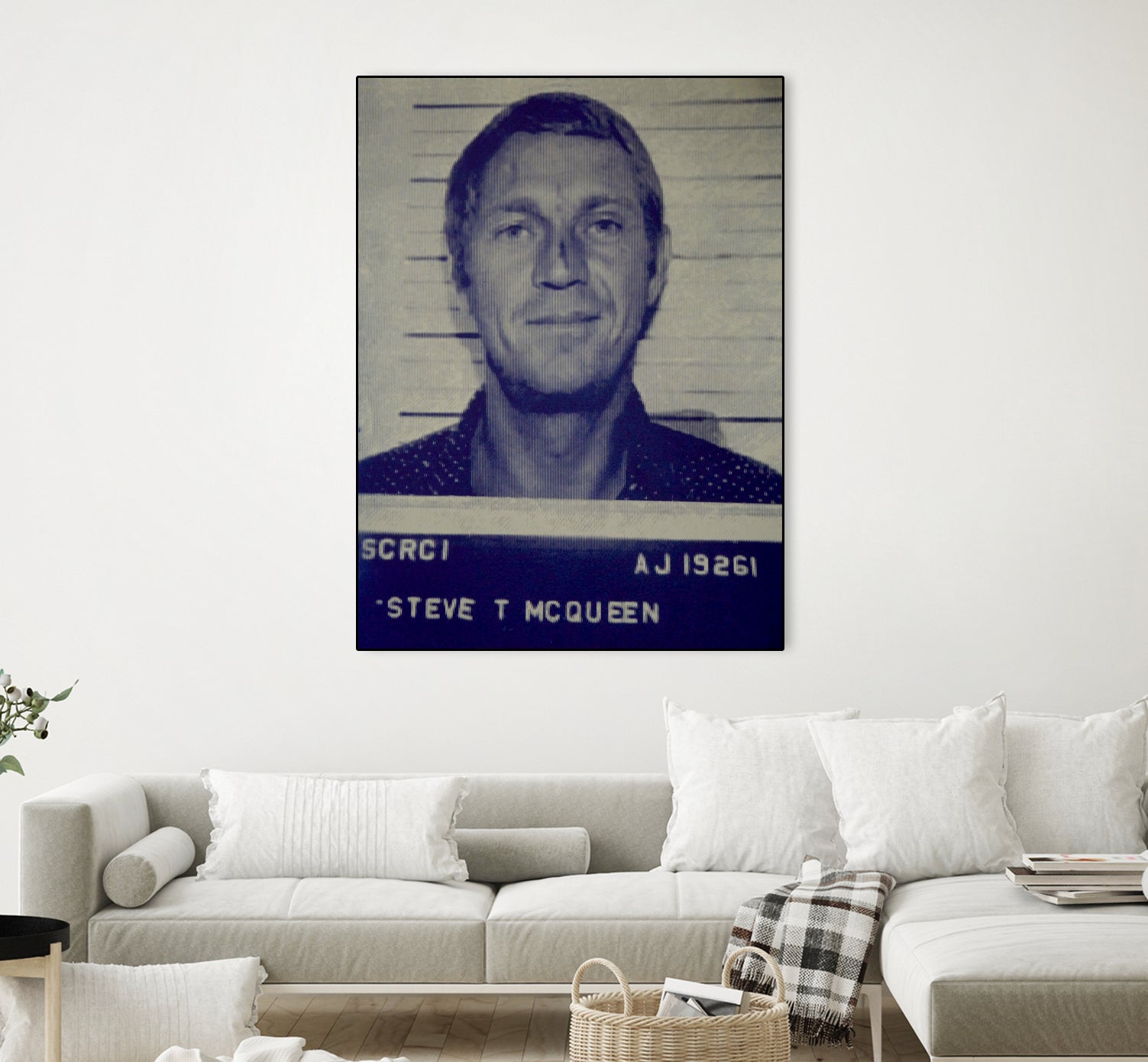Steve McQueen I, 2017 by Bridgeman Iamges  on GIANT ART - black