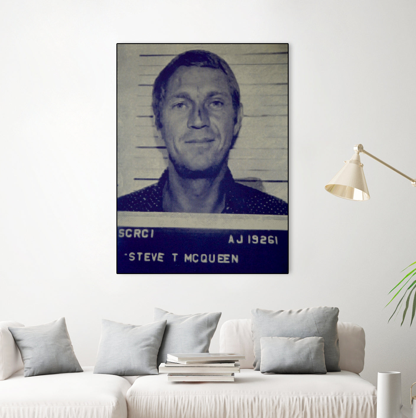 Steve McQueen I, 2017 by Bridgeman Iamges  on GIANT ART - black
