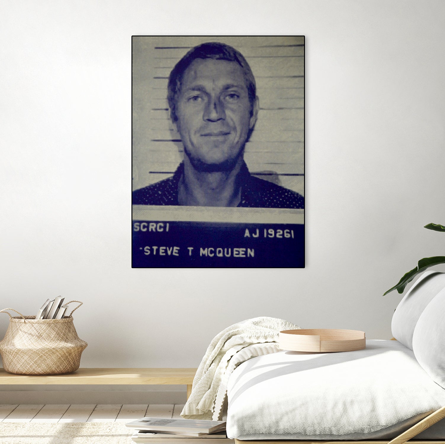 Steve McQueen I, 2017 by Bridgeman Iamges  on GIANT ART - black
