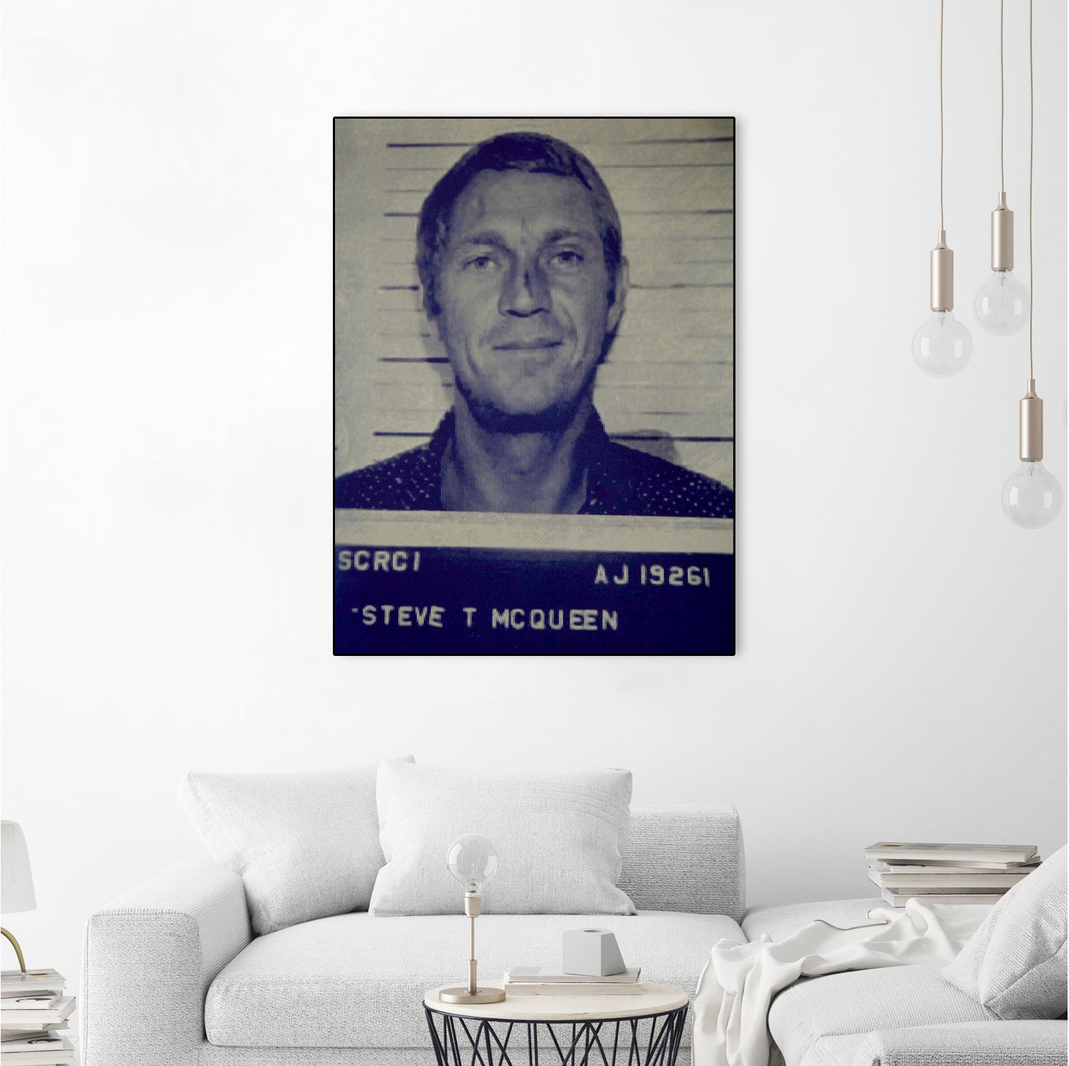 Steve McQueen I, 2017 by Bridgeman Iamges  on GIANT ART - black