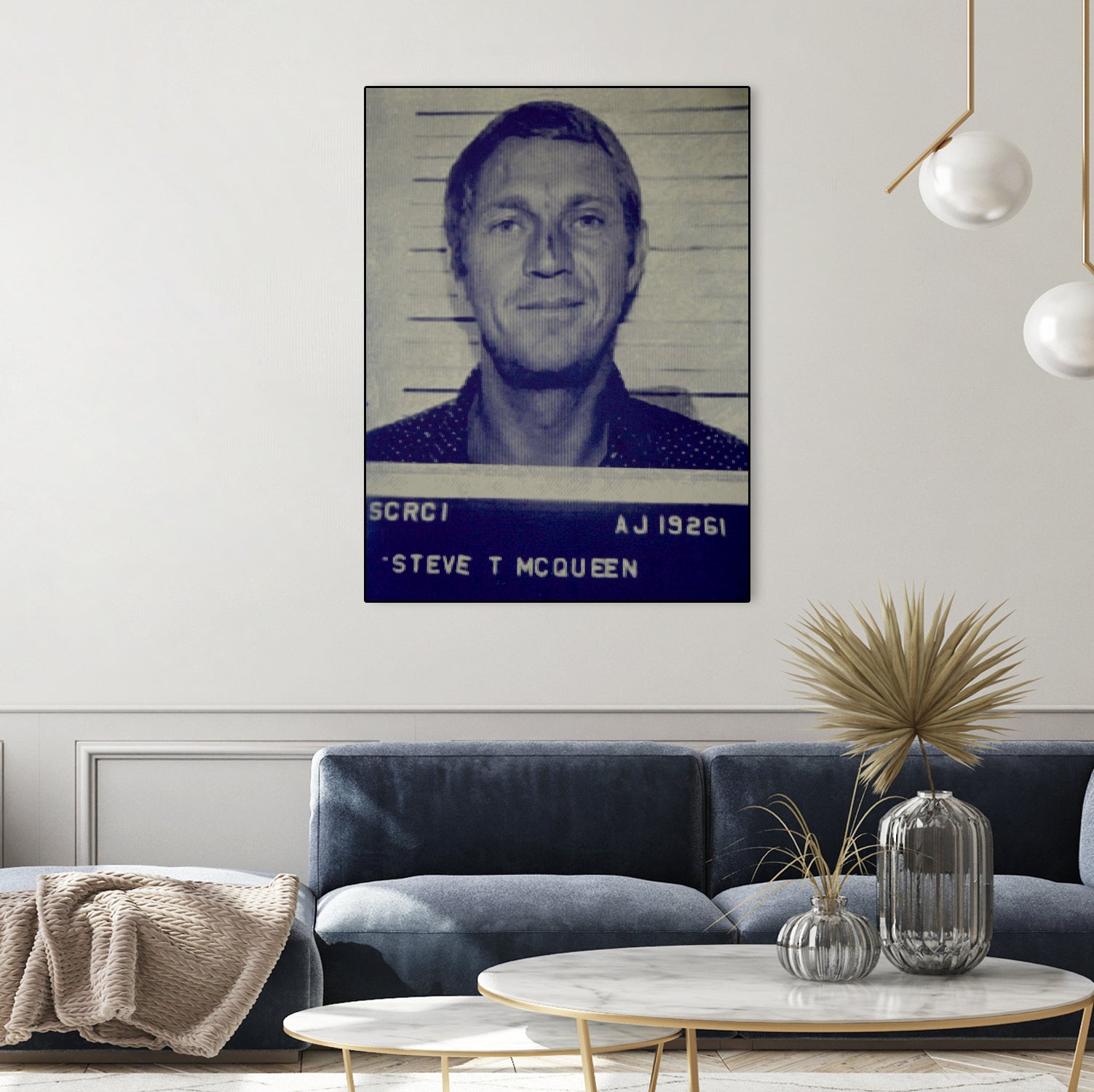 Steve McQueen I, 2017 by Bridgeman Iamges  on GIANT ART - black