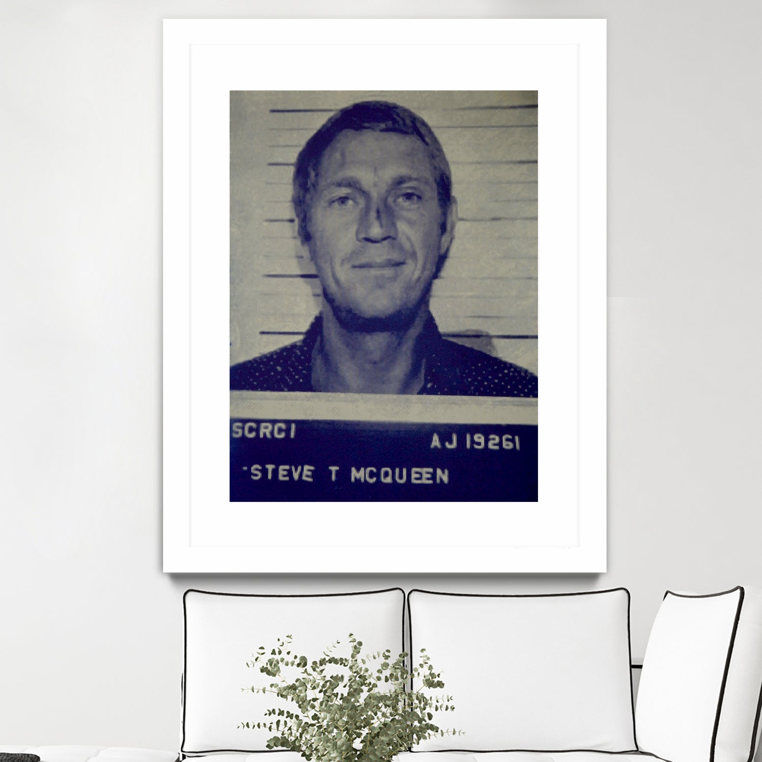 Steve McQueen I, 2017 by Bridgeman Iamges  on GIANT ART - black