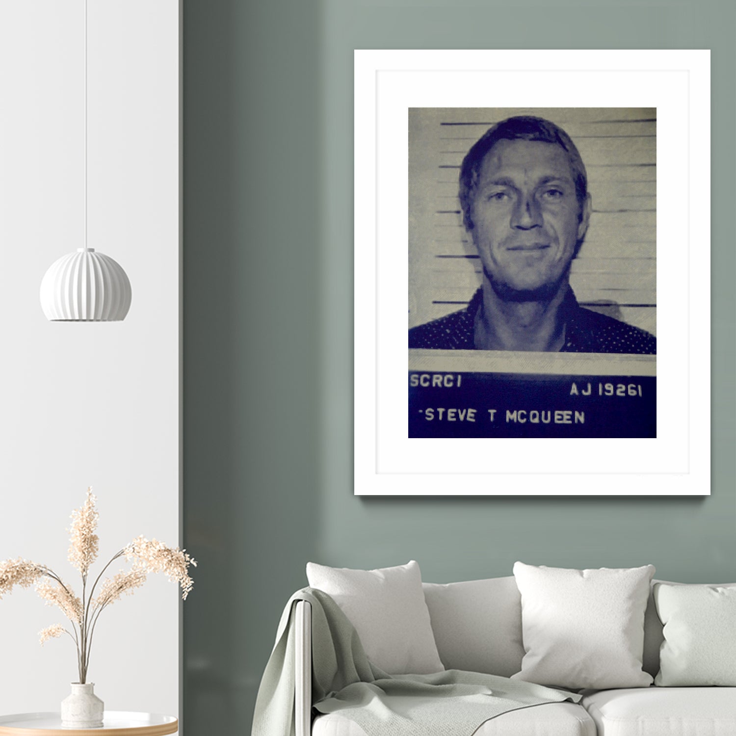Steve McQueen I, 2017 by Bridgeman Iamges  on GIANT ART - black