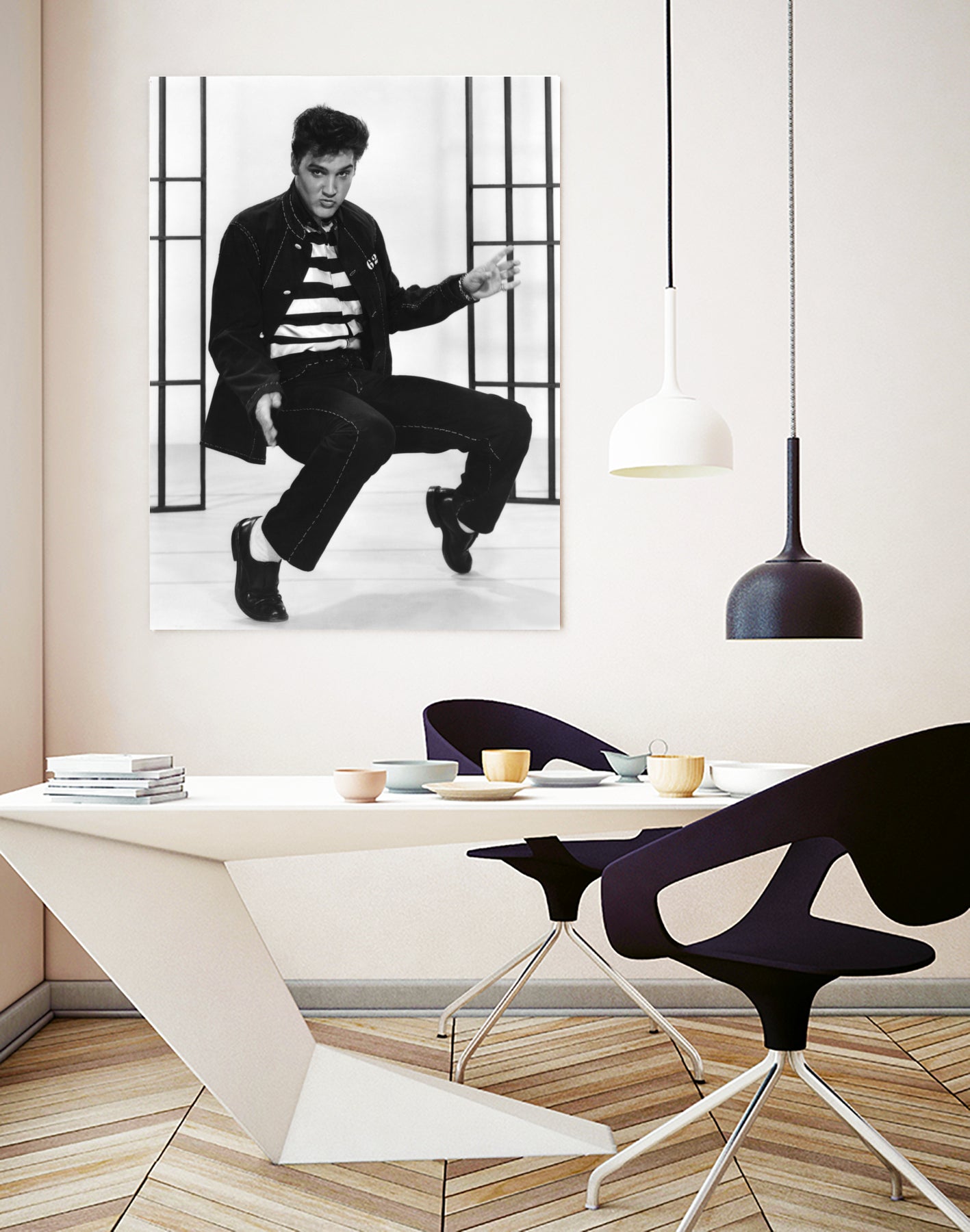 Elvis Presley by  Bridgeman Images on GIANT ART - black and white  photography
