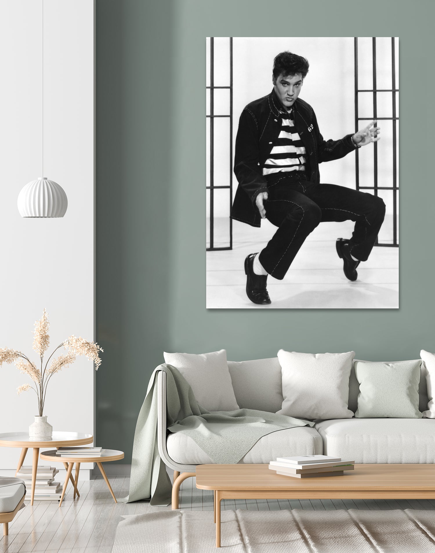 Elvis Presley by  Bridgeman Images on GIANT ART - black and white  photography