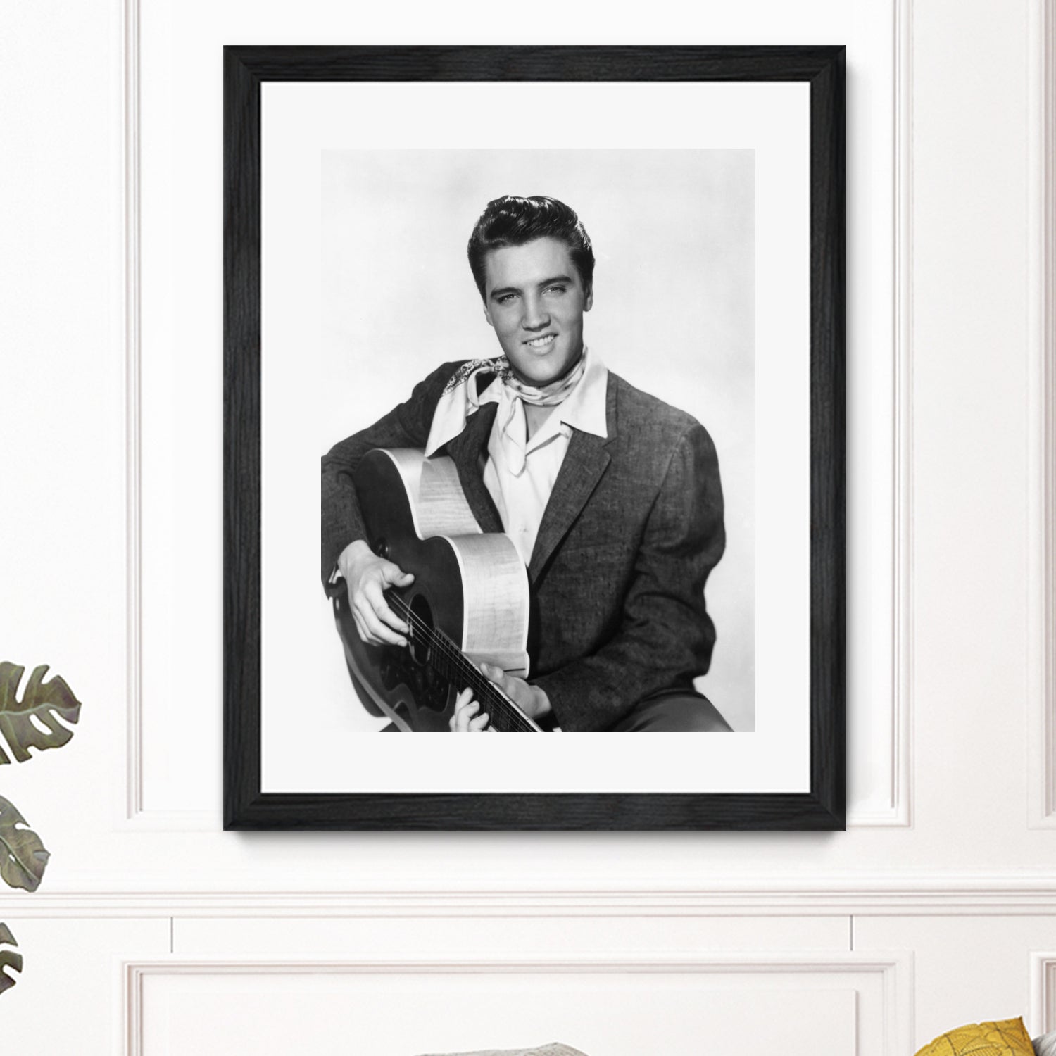 Elvis Presley by Paramount Pictures Bridgeman Images  on GIANT ART - black and white  photography