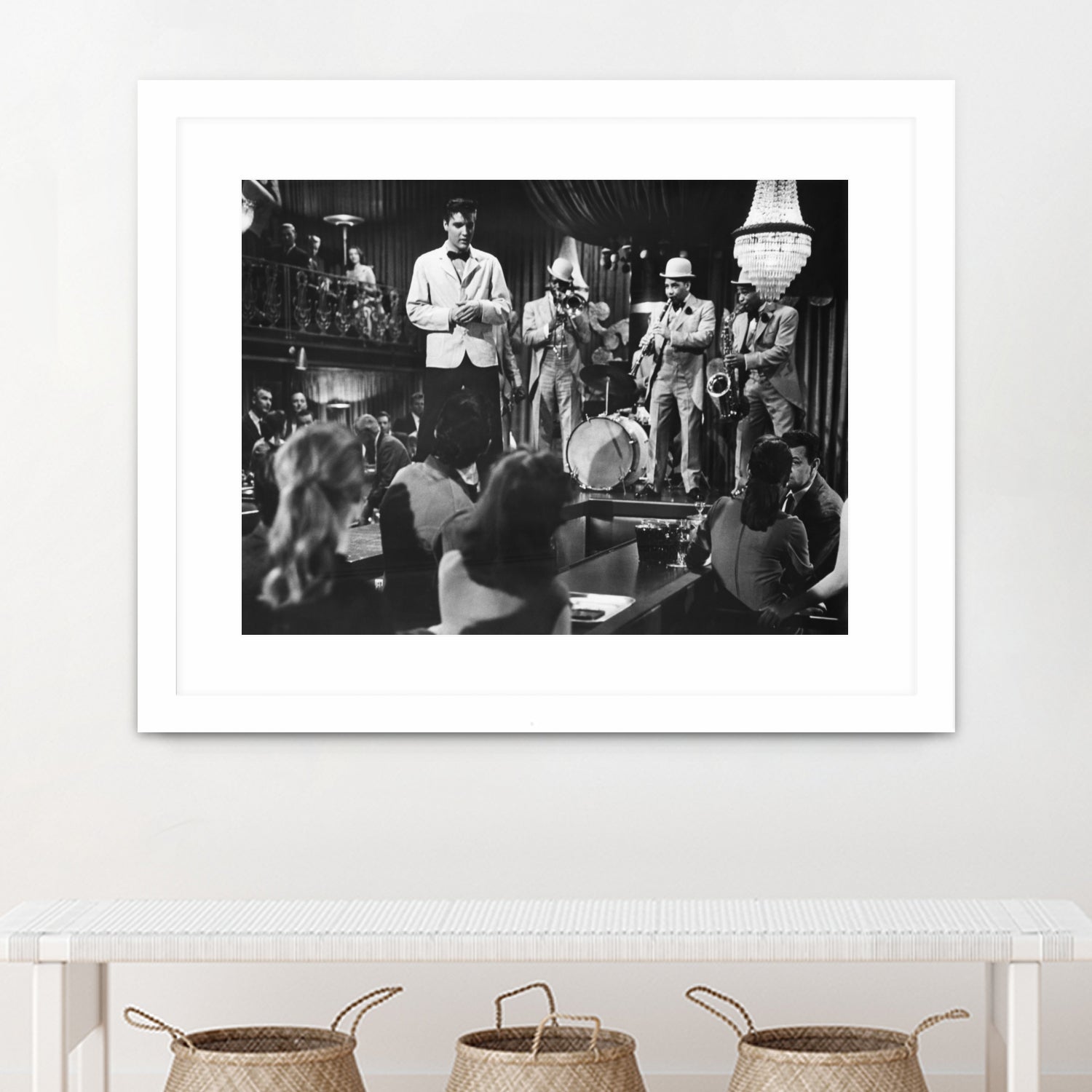 Elvis Presley by Bridgeman Images  on GIANT ART - black and white photography