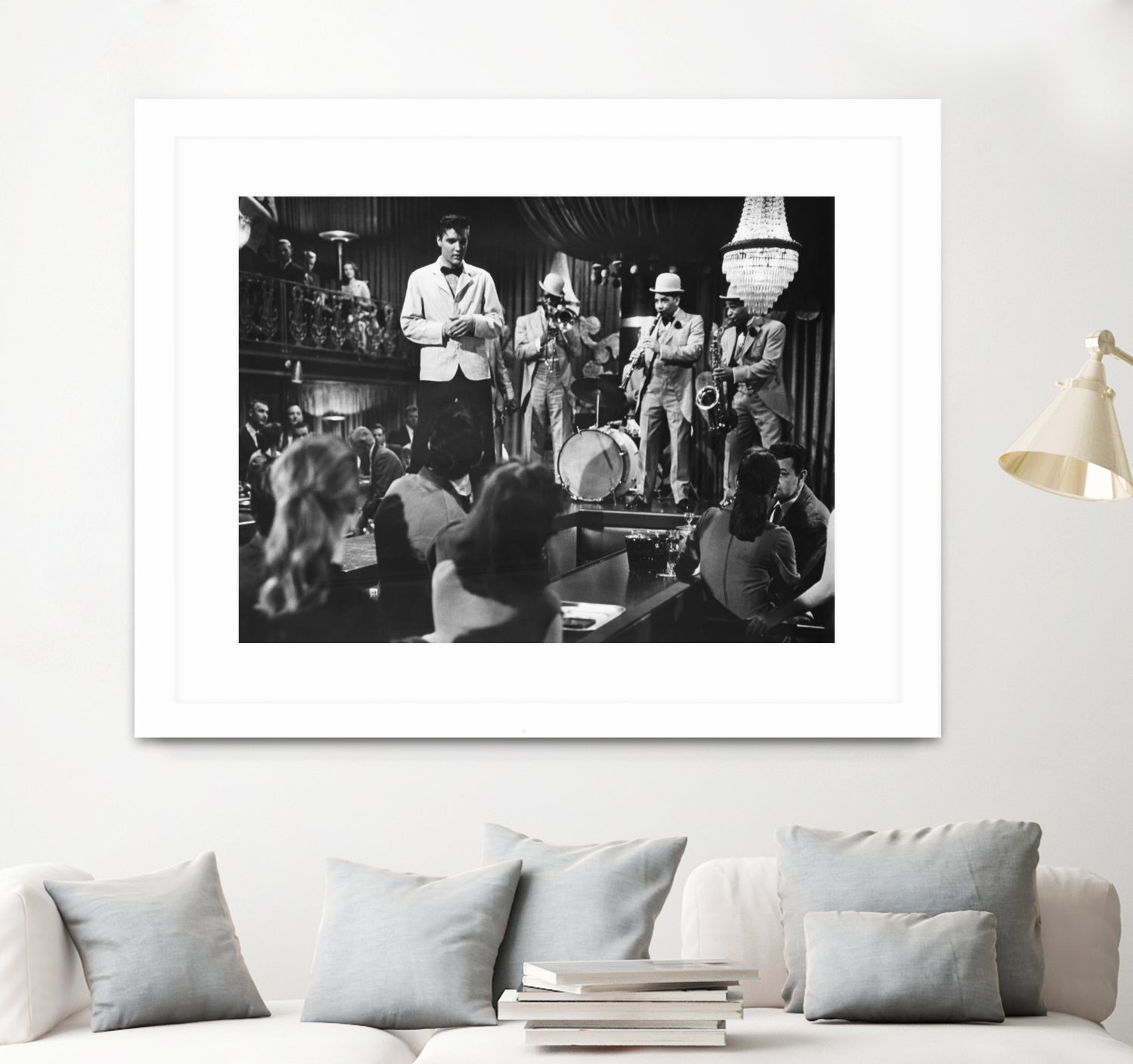 Elvis Presley by Bridgeman Images  on GIANT ART - black and white photography