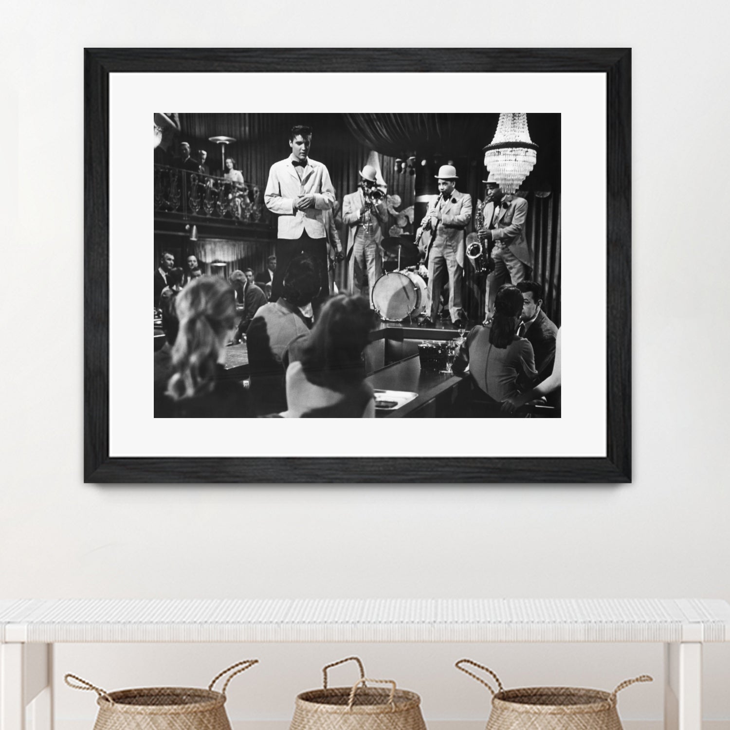 Elvis Presley by Bridgeman Images  on GIANT ART - black and white photography