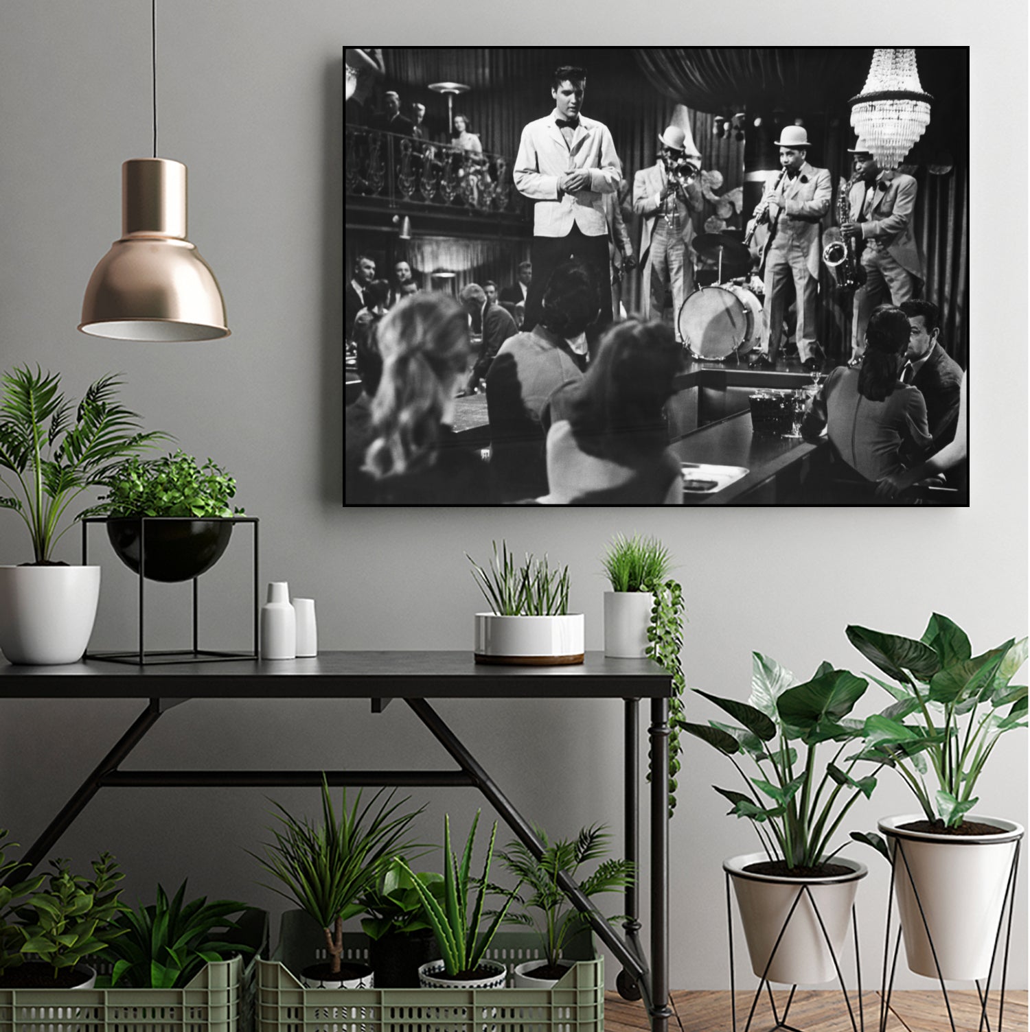 Elvis Presley by Bridgeman Images  on GIANT ART - black and white photography