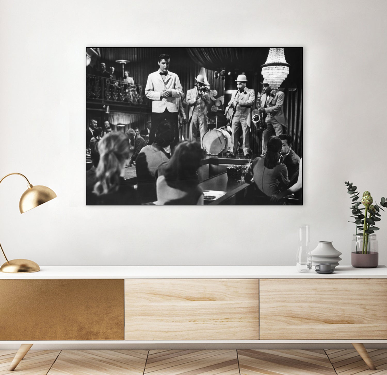 Elvis Presley by Bridgeman Images  on GIANT ART - black and white photography