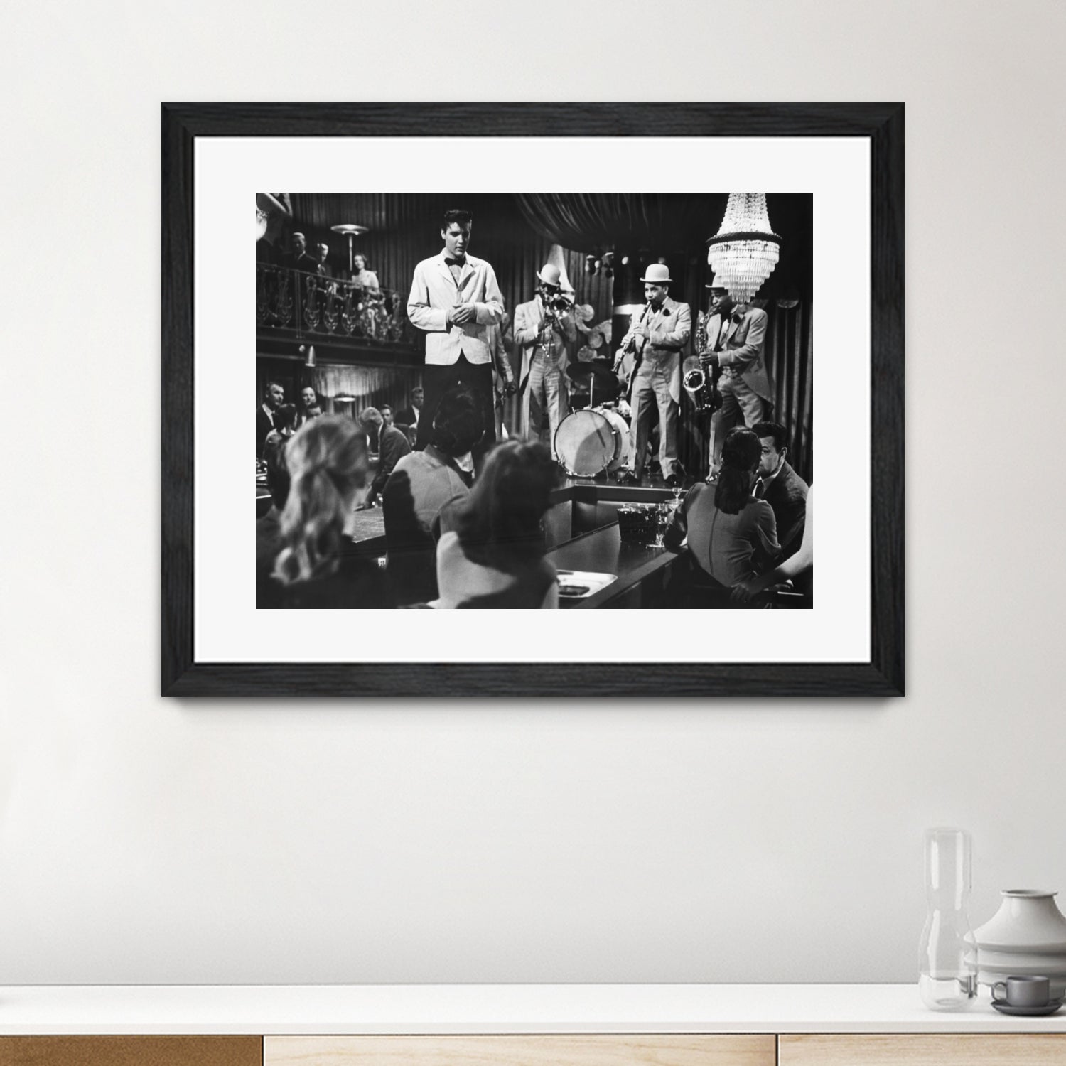 Elvis Presley by Bridgeman Images  on GIANT ART - black and white photography