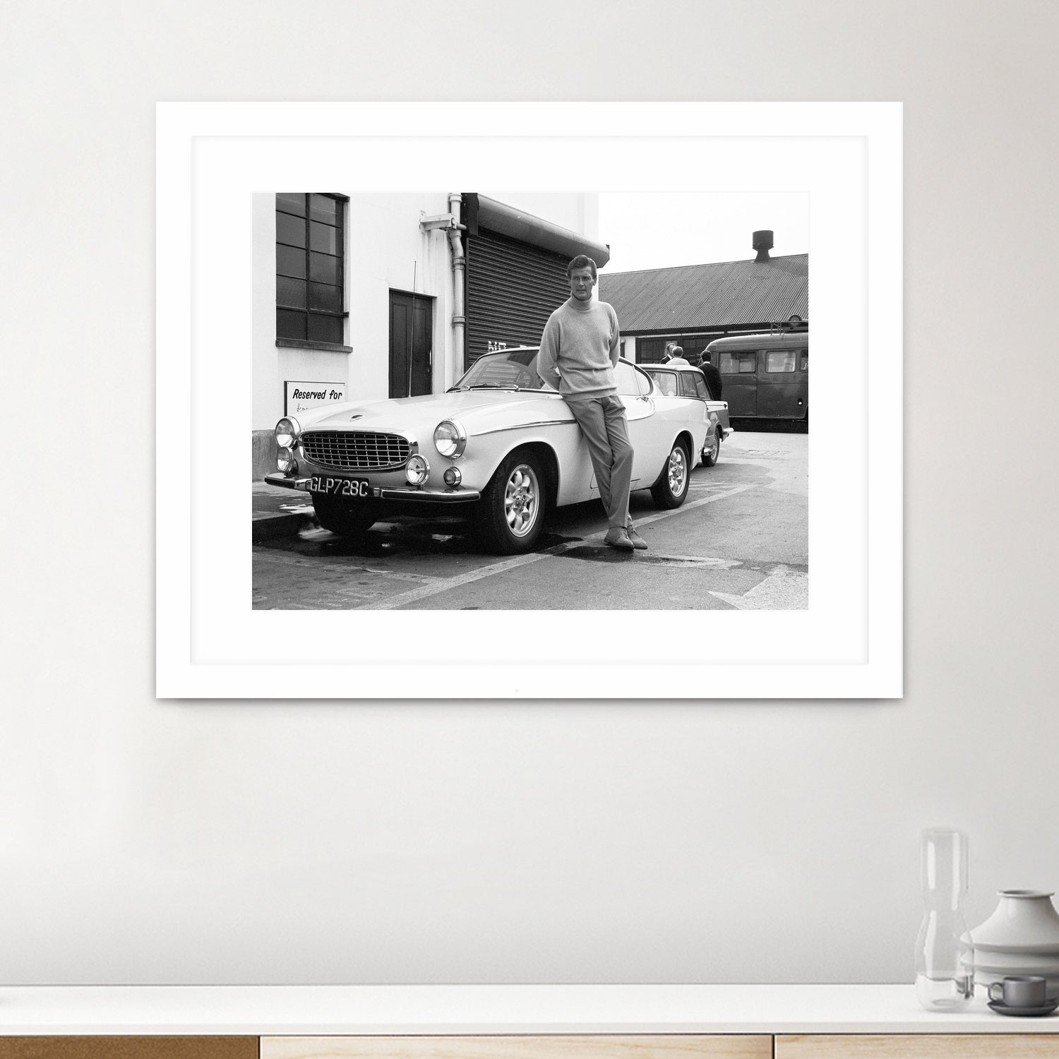Volvo P1800, 1966 by bridgeman Images on GIANT ART - black and white photography