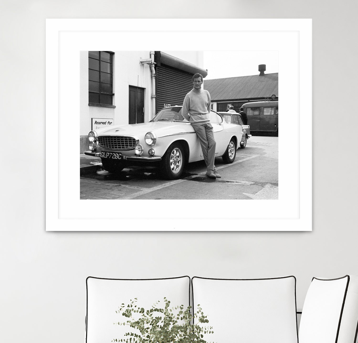 Volvo P1800, 1966 by bridgeman Images on GIANT ART - black and white photography