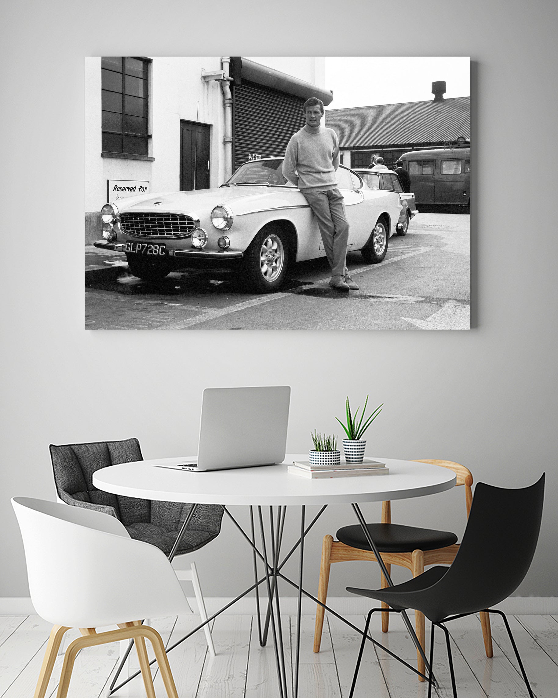 Volvo P1800, 1966 by bridgeman Images on GIANT ART - black and white photography