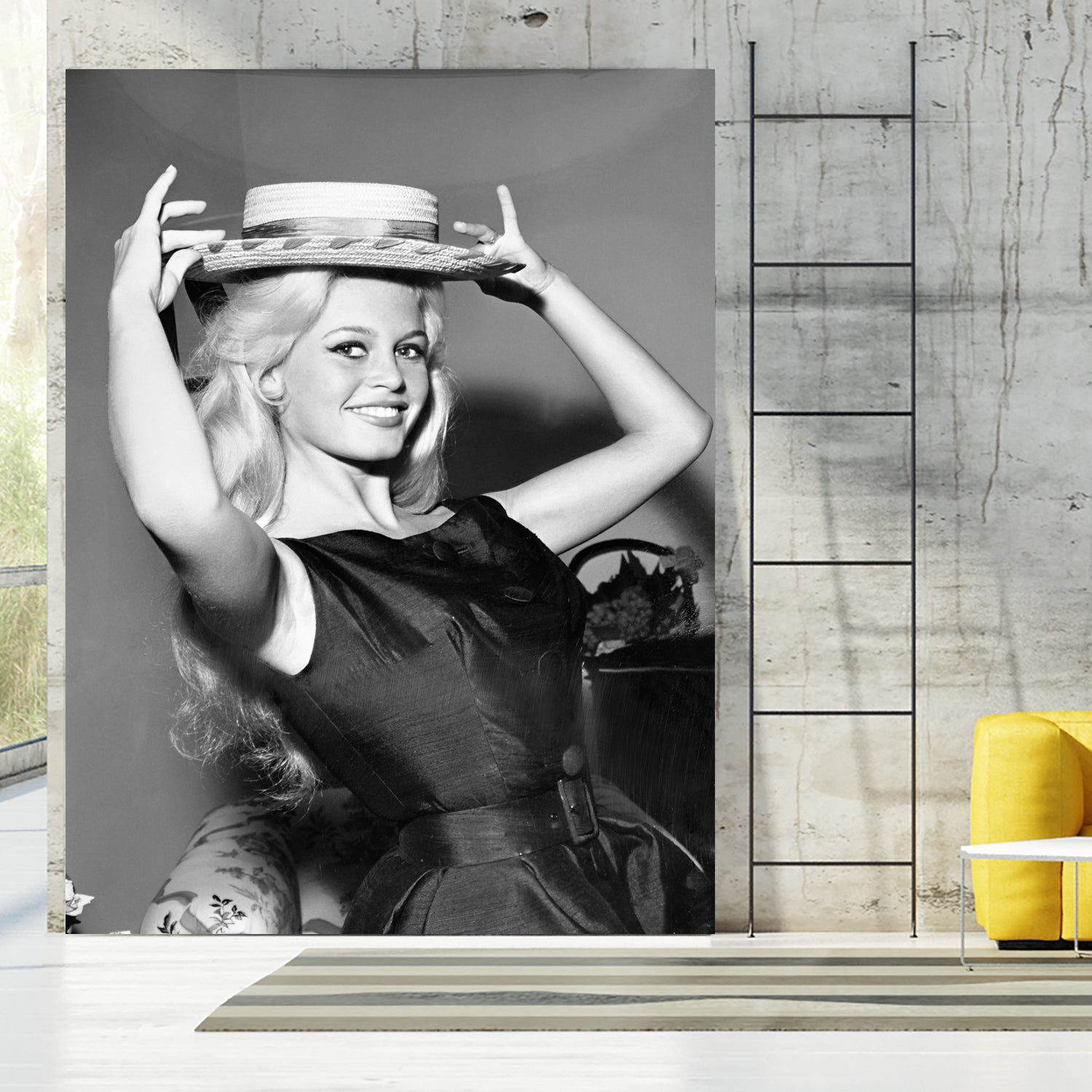 Brigitte Bardot, c.1950-60  by August Di Giovanni, Bridgeman Images  on GIANT ART - black and white  photography