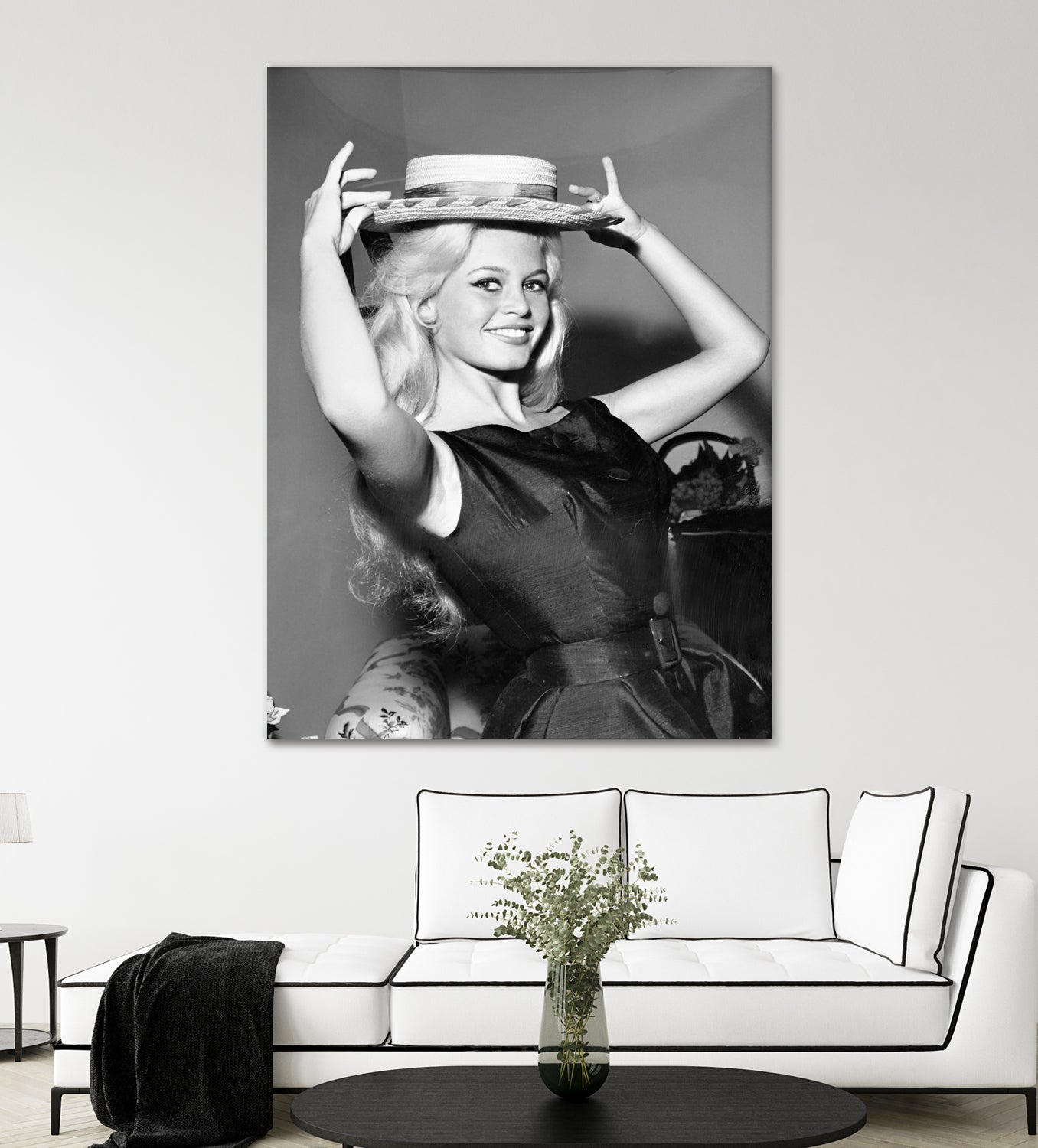 Brigitte Bardot, c.1950-60  by August Di Giovanni, Bridgeman Images  on GIANT ART - black and white  photography