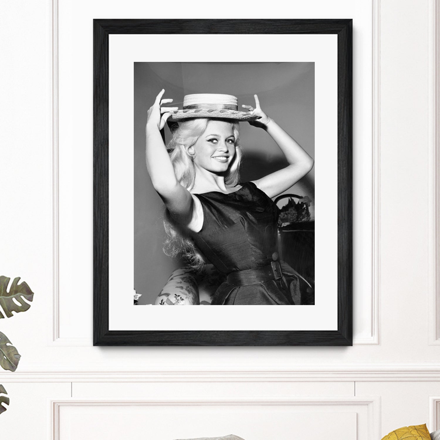 Brigitte Bardot, c.1950-60  by August Di Giovanni, Bridgeman Images  on GIANT ART - black and white  photography