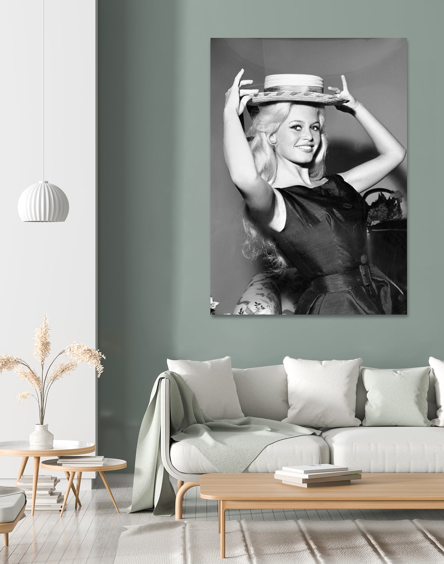 Brigitte Bardot, c.1950-60  by August Di Giovanni, Bridgeman Images  on GIANT ART - black and white  photography